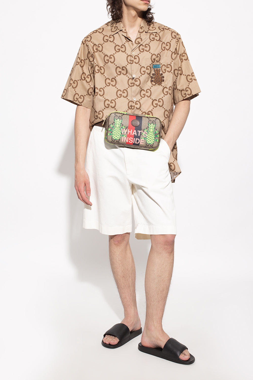 Gucci Slides with monogram Men's Shoes Vitkac